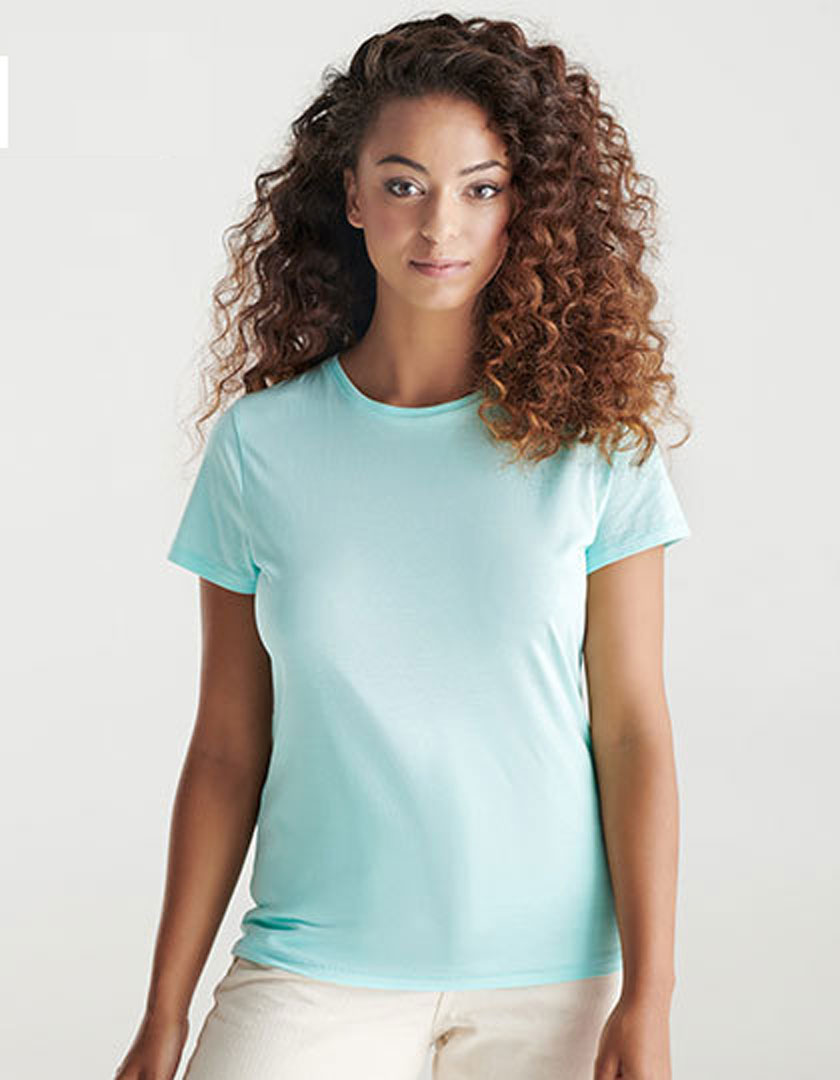 2049976 Golden Organic Woman T-Shirt Roly Eco RY6696
