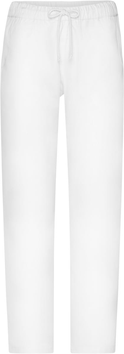 JN3004-white Ladies trousers James & Nicholson JN3003