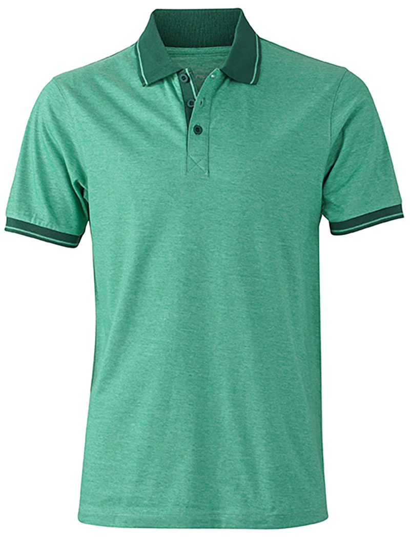 JN706-green green melange / dark green