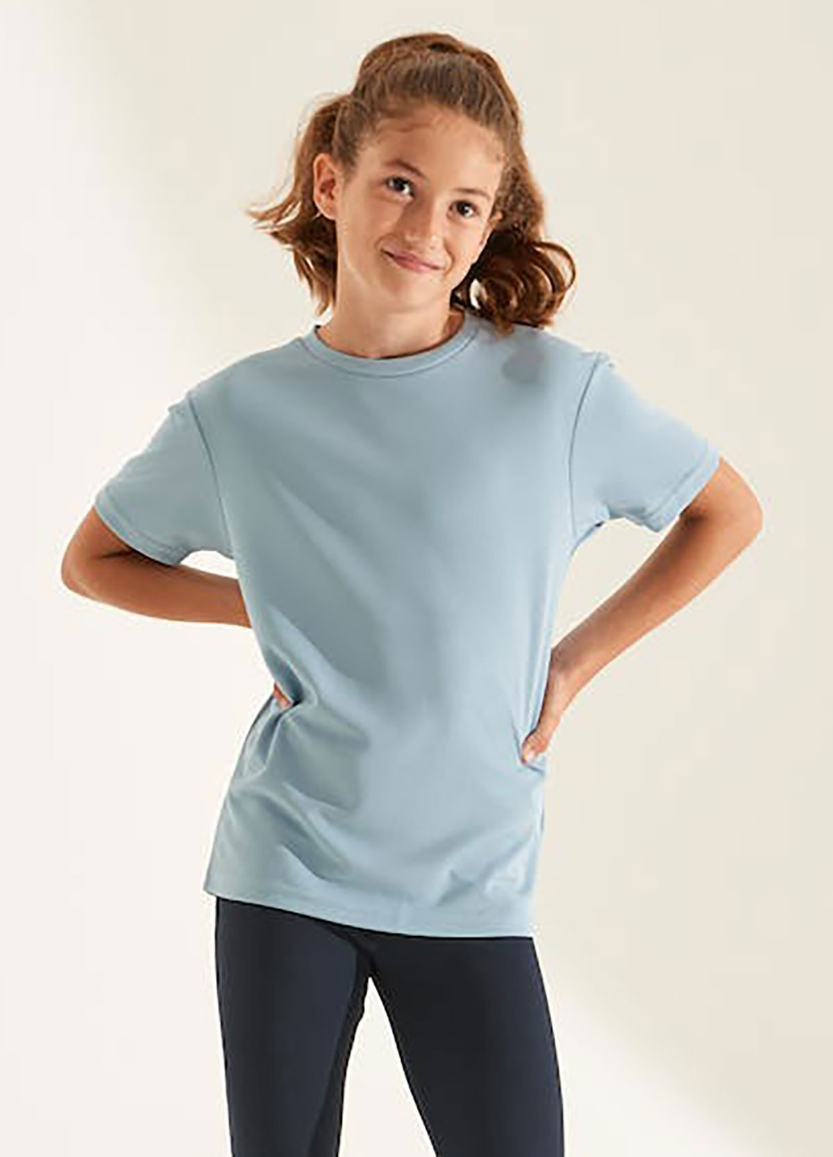 JC001J_Sky_Blue Kids` Cool T AWDis JC001J