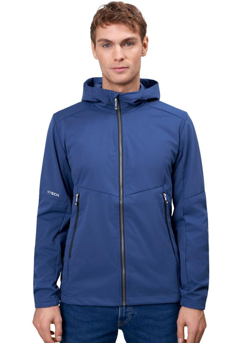 ID 0836 Leichte Softshell Herrenjacke