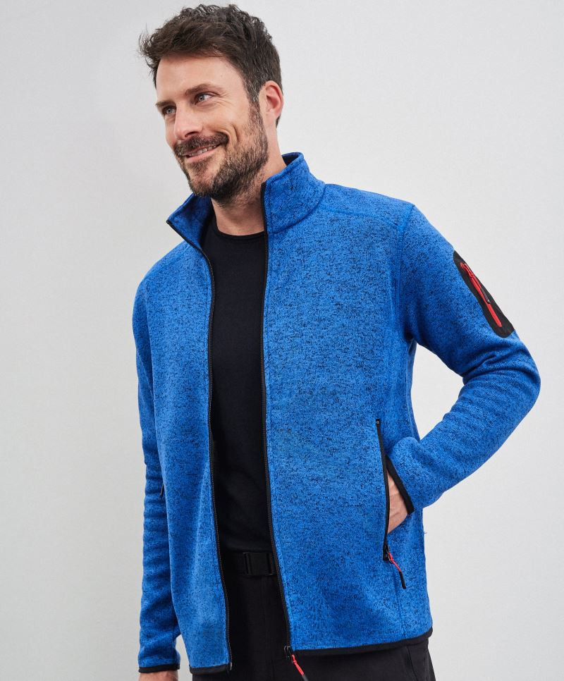 Men's Knitted Fleece Jacket JN762 Men's Knitted Fleece Jacket JN762