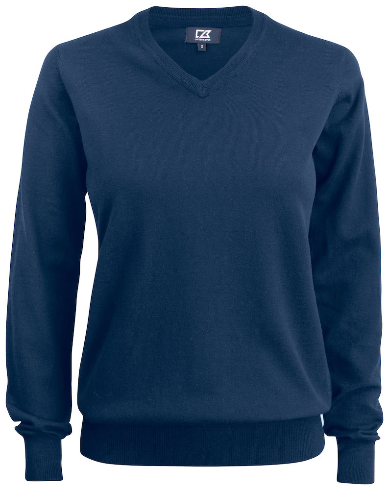 Oakville-v-neck-ladies-dark-navy dark navy