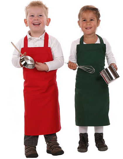 X978-KidsModel Barbecue Apron for Children Link Kitchen Wear X978