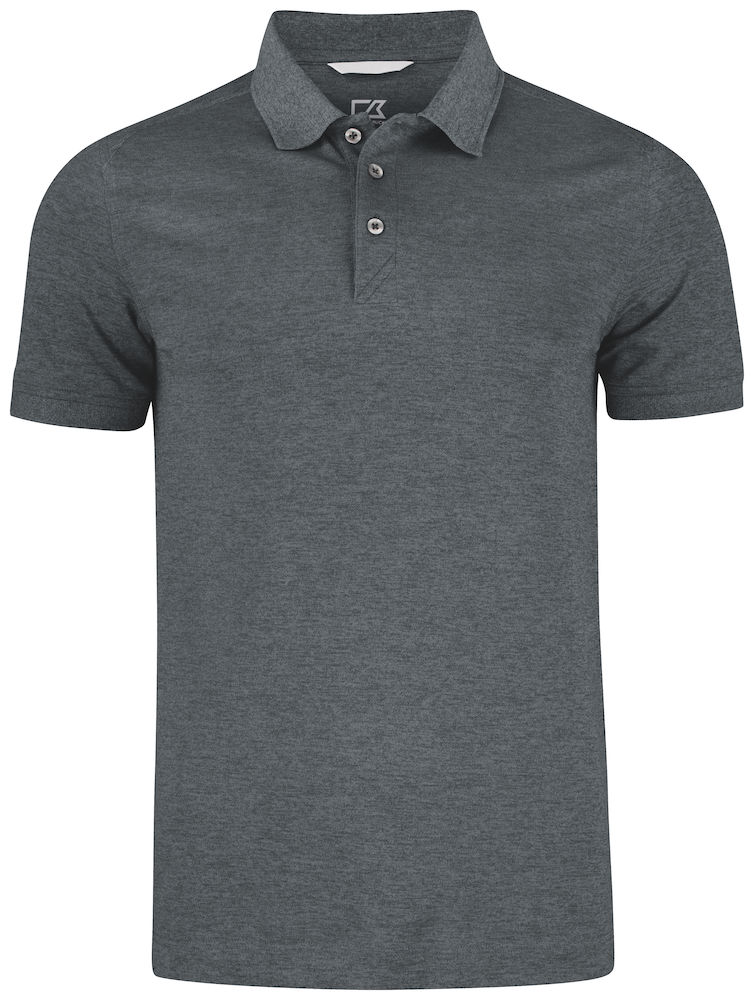 Advantage-polo-men-anthracite-melange anthracite melange