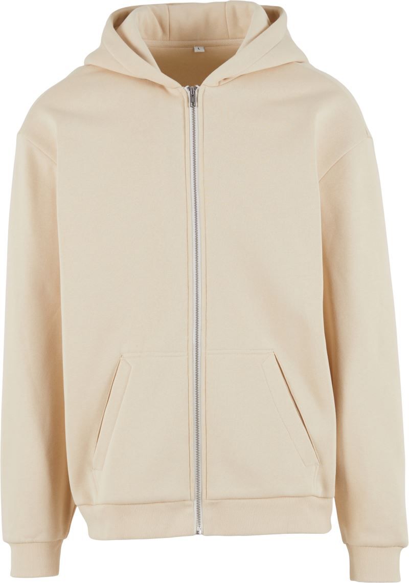 Loose Fit Zip Hoody Build Your Brand BY443
