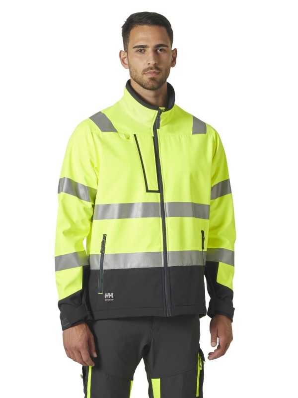 Helly Hansen 74095 Warnschutz Softshelljacke EN ISO 20471 ALNA