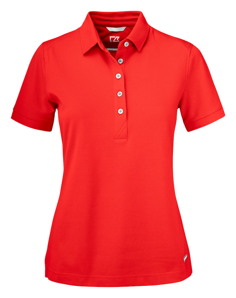 Advantage-polo-ladies-red red