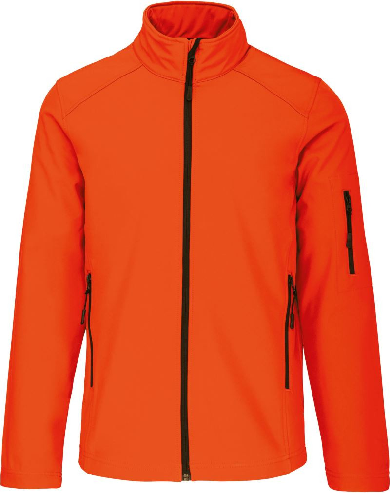 Softshell Jacke Herren Kariban K401 in Leuchtfarben K401