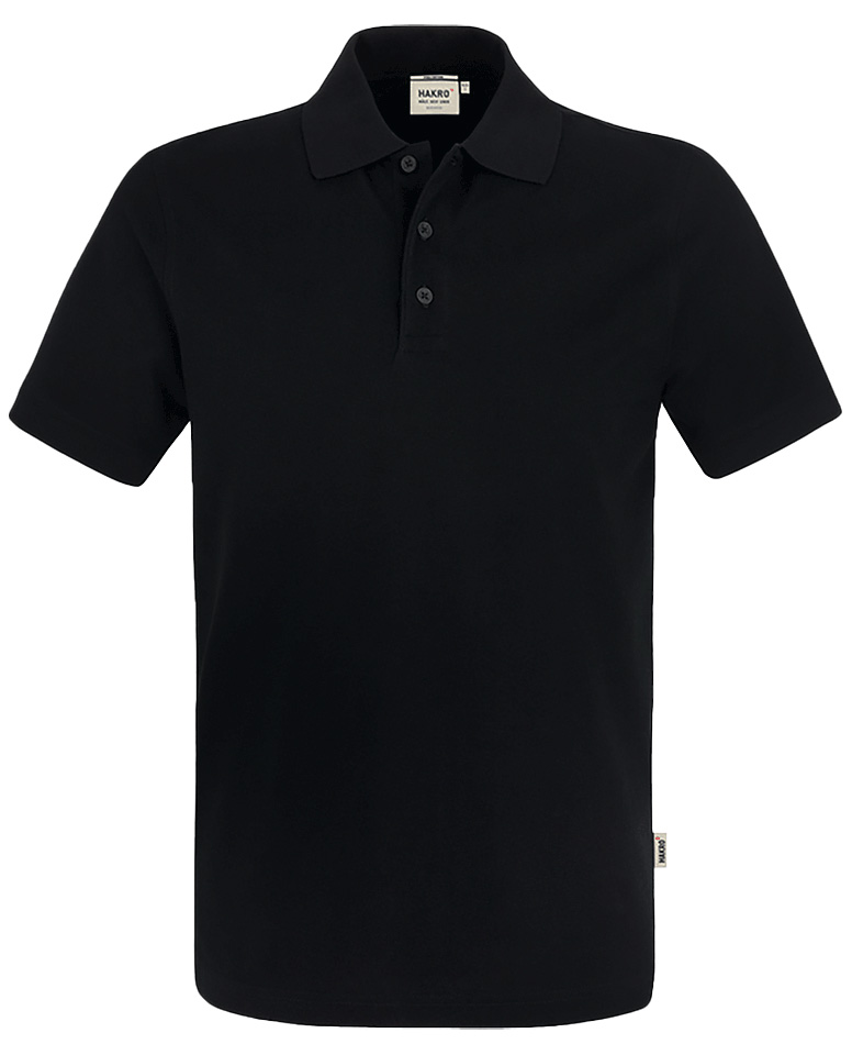 0801-black1 Hakro Premium-Polo Pima-Cotton 0801