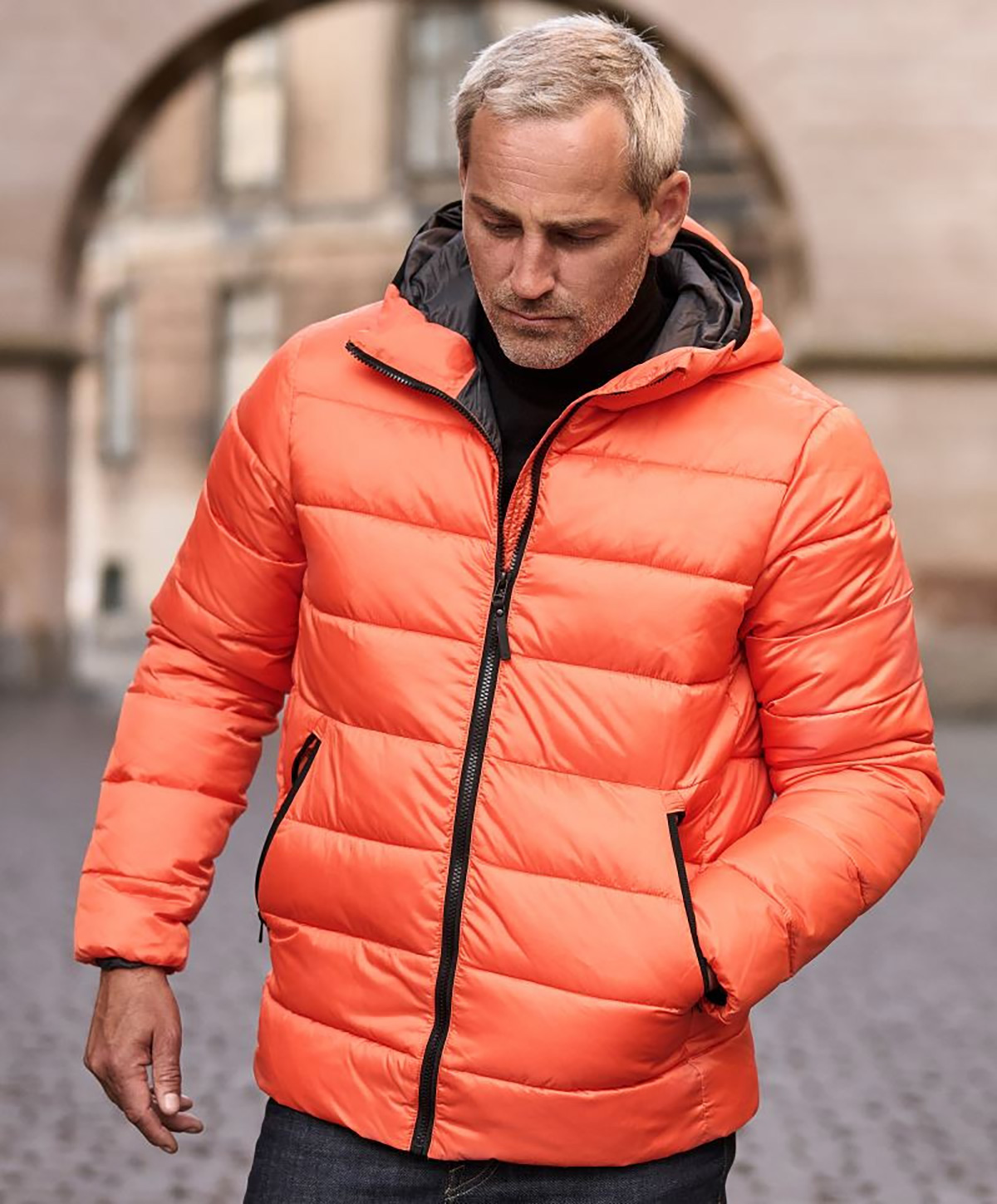 TJ9646-Model Lite Hooded Jacket Tee Jays TJ9646