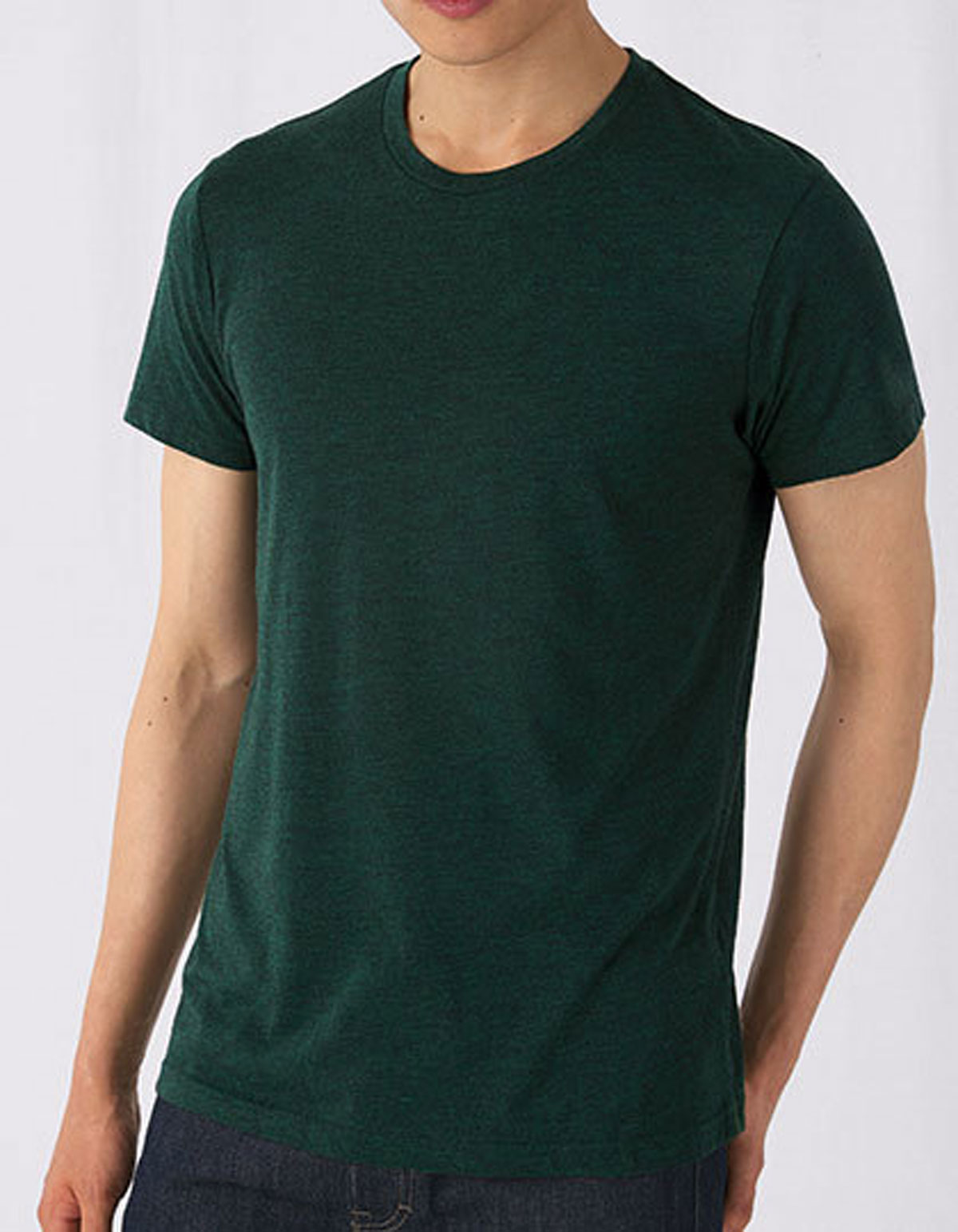 TM055-forest1 Triblend T-Shirt /Men B&C TM55