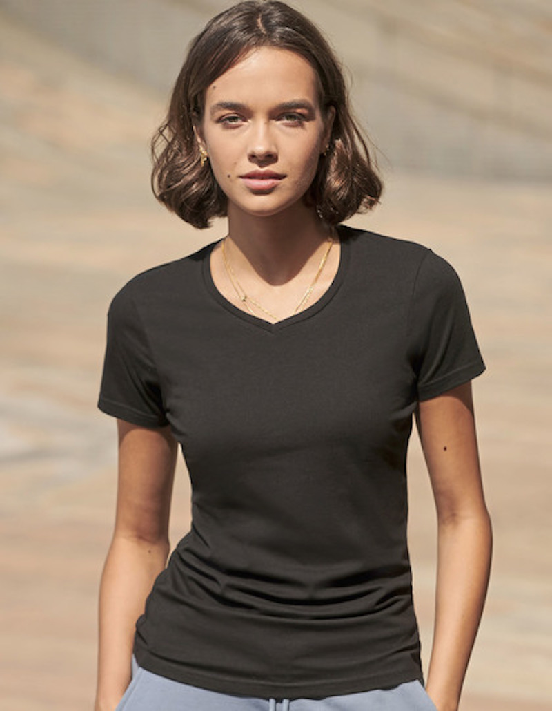 Women´s Feel Good Stretch V-Neck T SF122