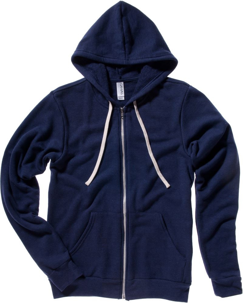 Unisex Triblend Full Zip Hoodie CV3909 Unisex Triblend Full Zip Hoodie CV3909