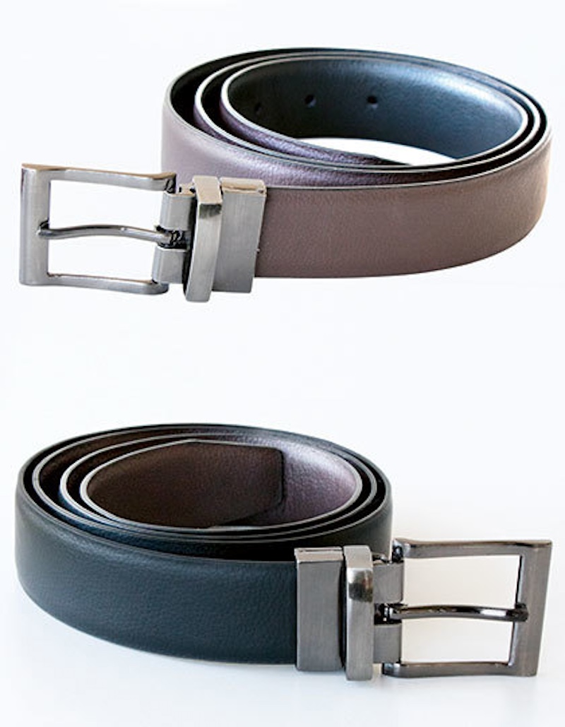 Elegant Two-Color Reversible Belt Schaffhausen Korntex KX152 Elegant Two-Color Reversible Belt Schaffhausen Korntex KX152