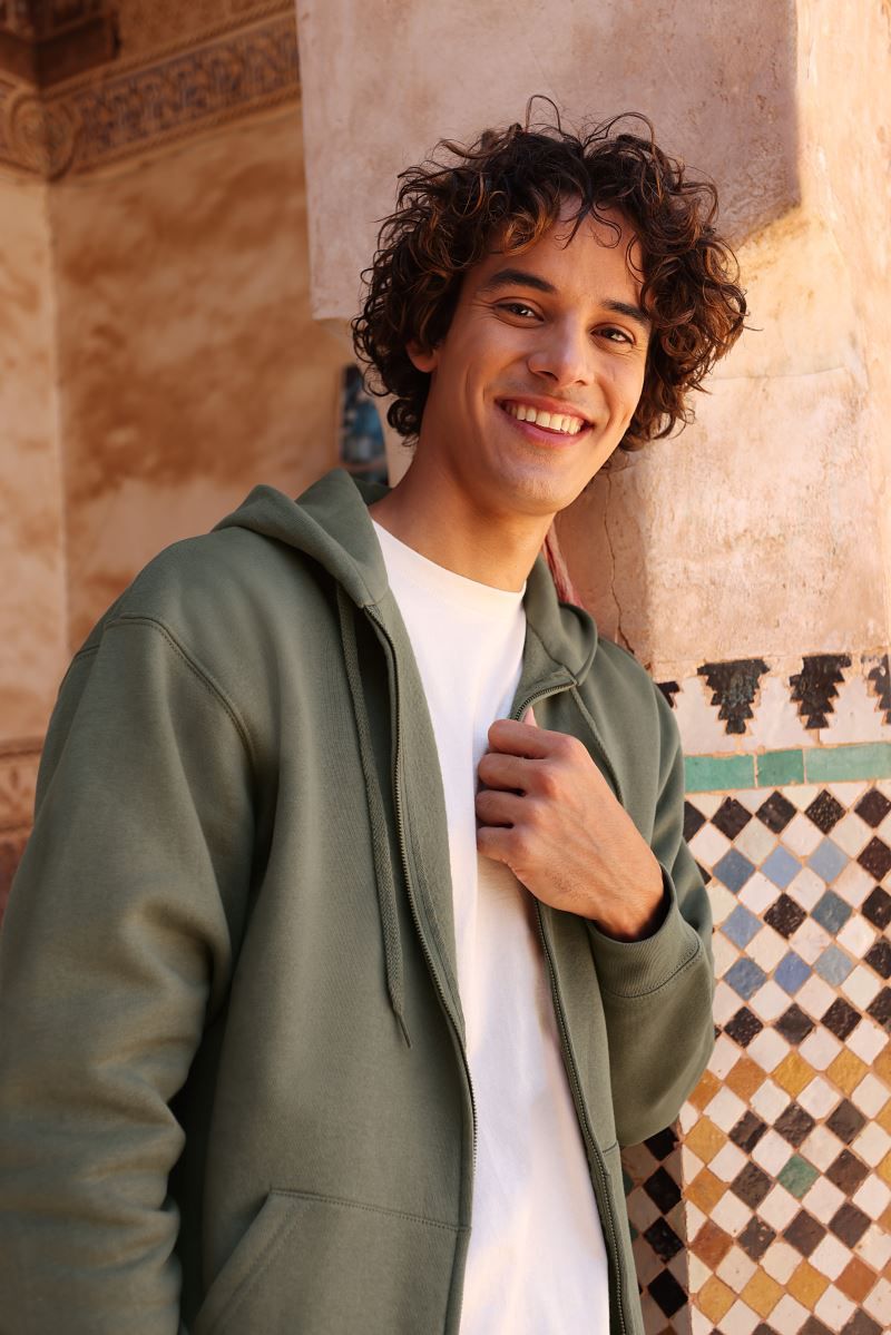 Iconic Premium Hooded Sweat Jacket Fruit of the Loom F402