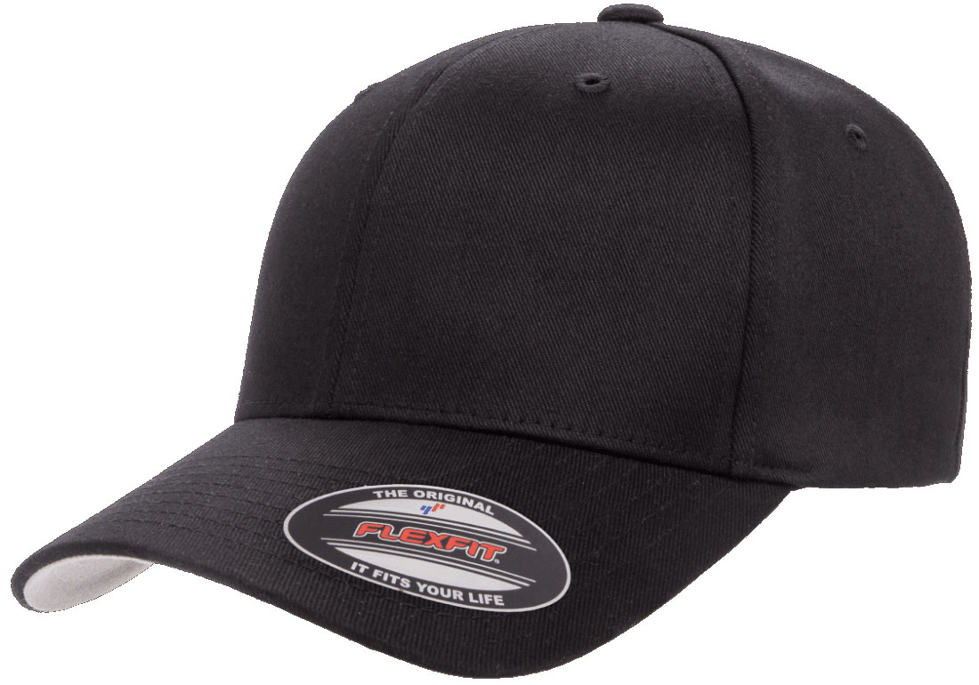 6277-black Flexfit Wooly Combed Twill 6277 black