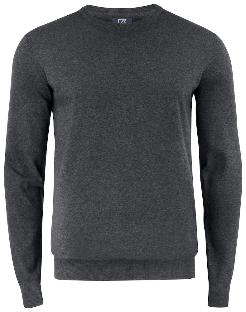 Oakville-crewneck-men-anthracite-melange anthracite melange