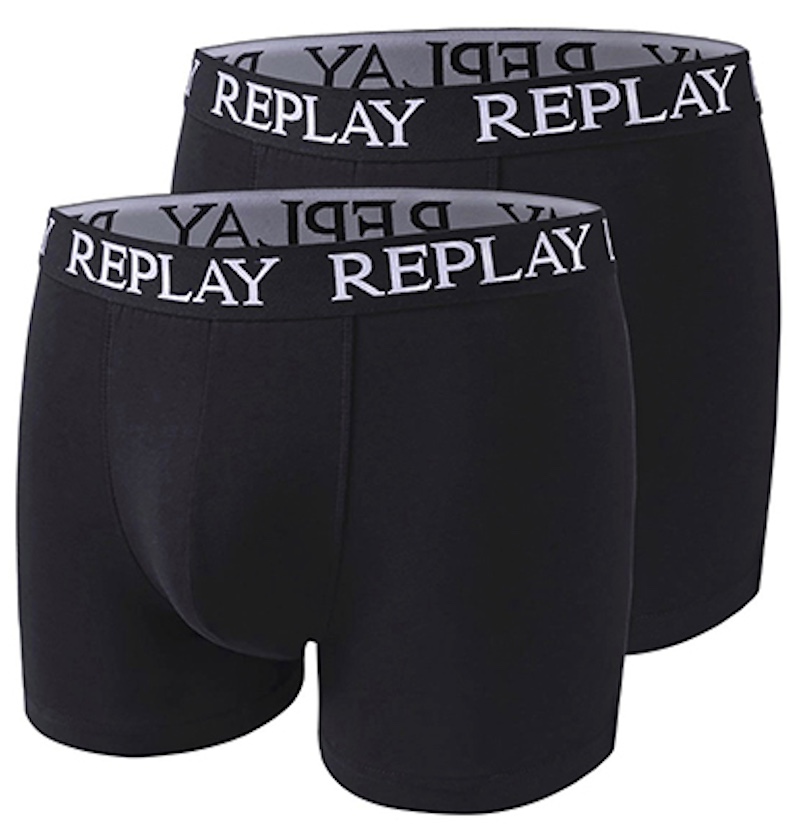 Men's Boxer Short 2 Pair Box Replay RP101005 Men's Boxer Short 2 Pair Box Replay RP101005