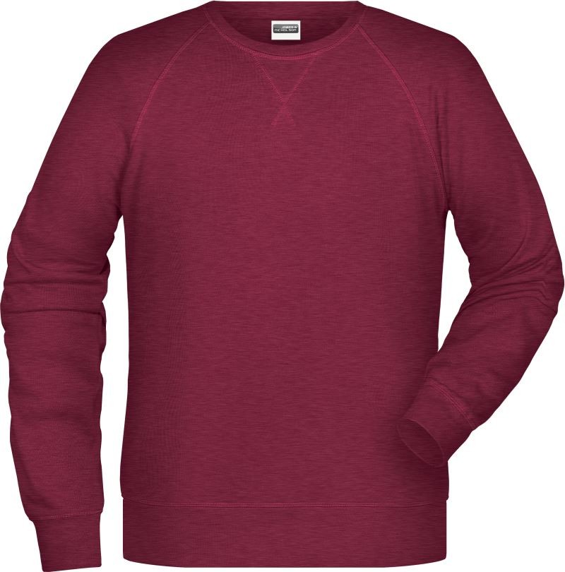JN8022-burgundymelange burgundy melange