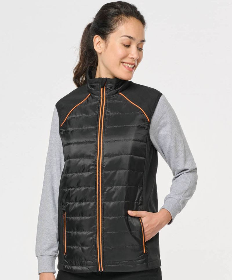 WK Designed to Work WK606 Workwear Hybrid Bodywarmer "Day-to-Day"