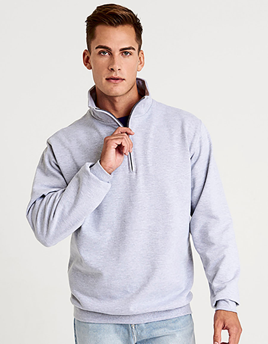 Sophomore 1/4 Zip Sweat AWDis JH046 Sophomore 1/4 Zip Sweat AWDis JH046