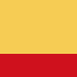 gold-yellow/signal-red