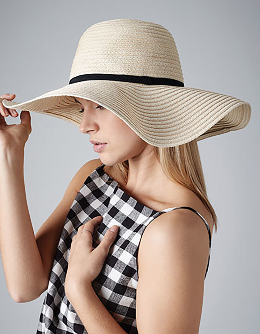 CB740 Marbella Wide-Brimmed Sun Hat Beechfield CB740