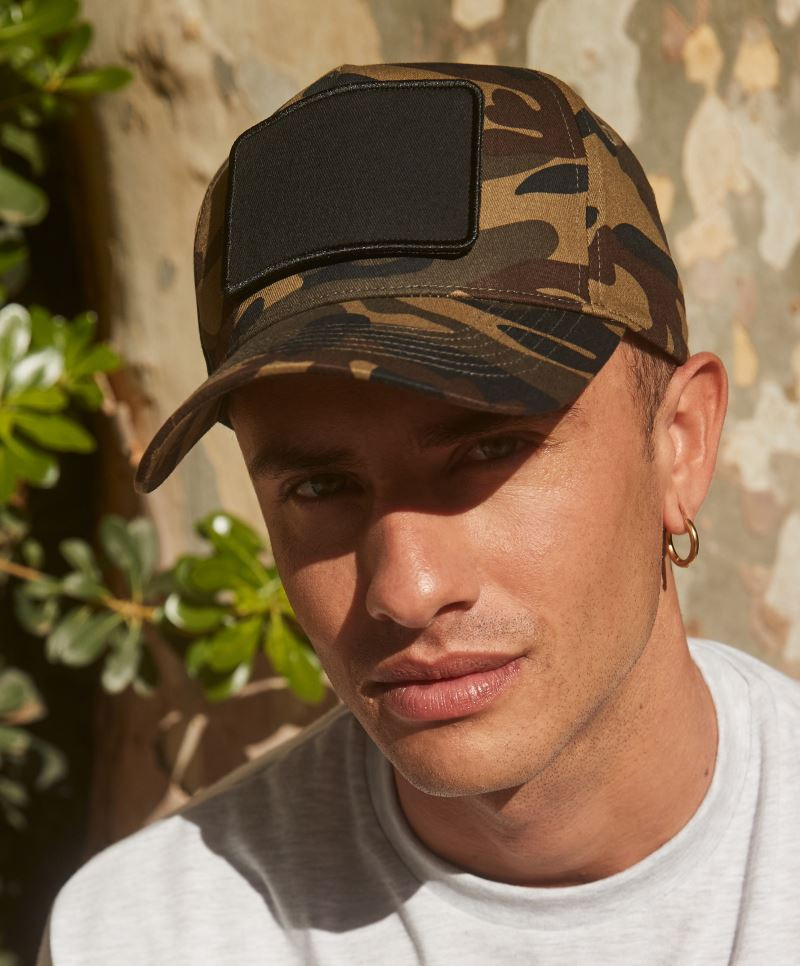 B638-foto 5 panel patch cap "Sonic" Beechfield B638