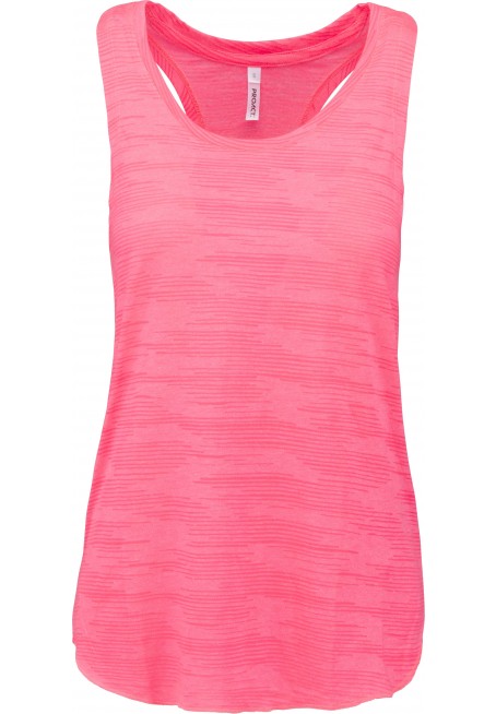 K4009-flourescentpink Ladies' Sports Tank Top Kariban PA4009