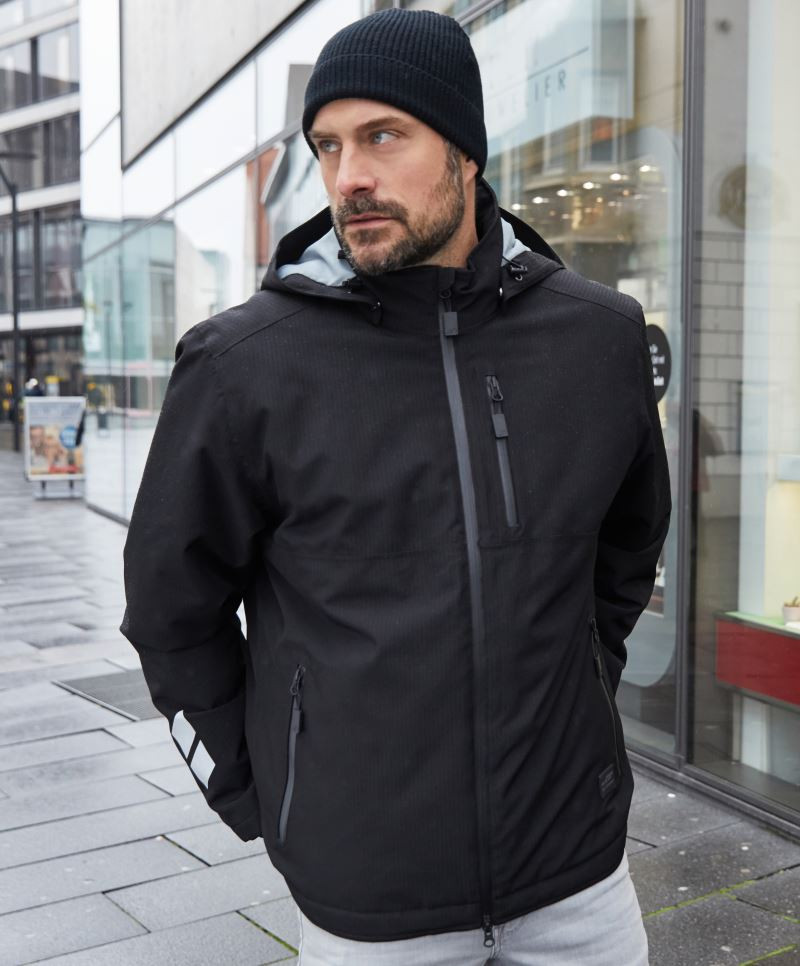 JN1815-foto Padded Hardshell Workwear Jacket James&Nicholson JN1815