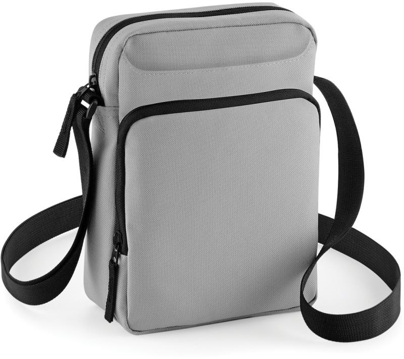 BG30-lightgrey Across Body Bag BagBase 30