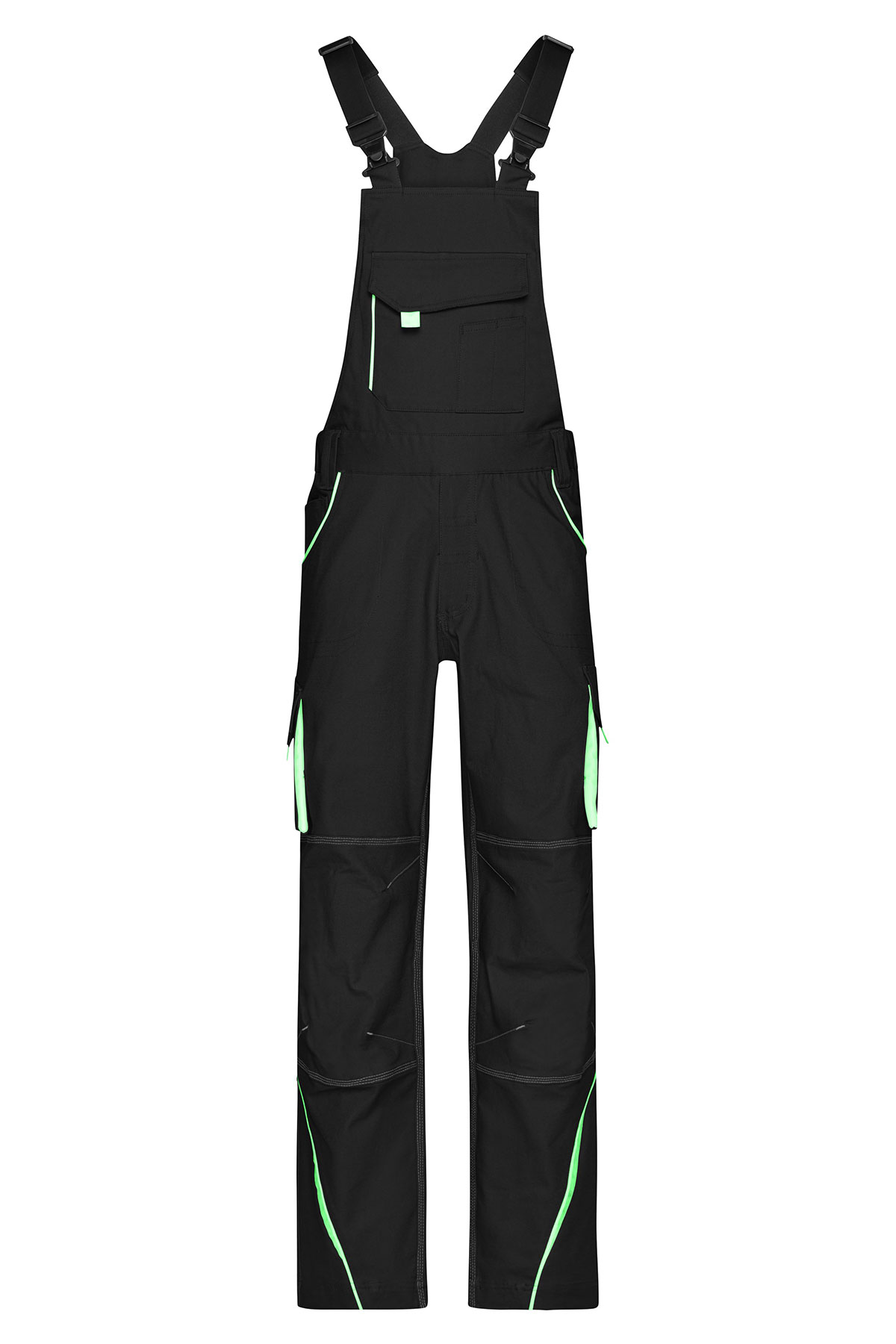 JN848-black-limegreen-1 black / lime green