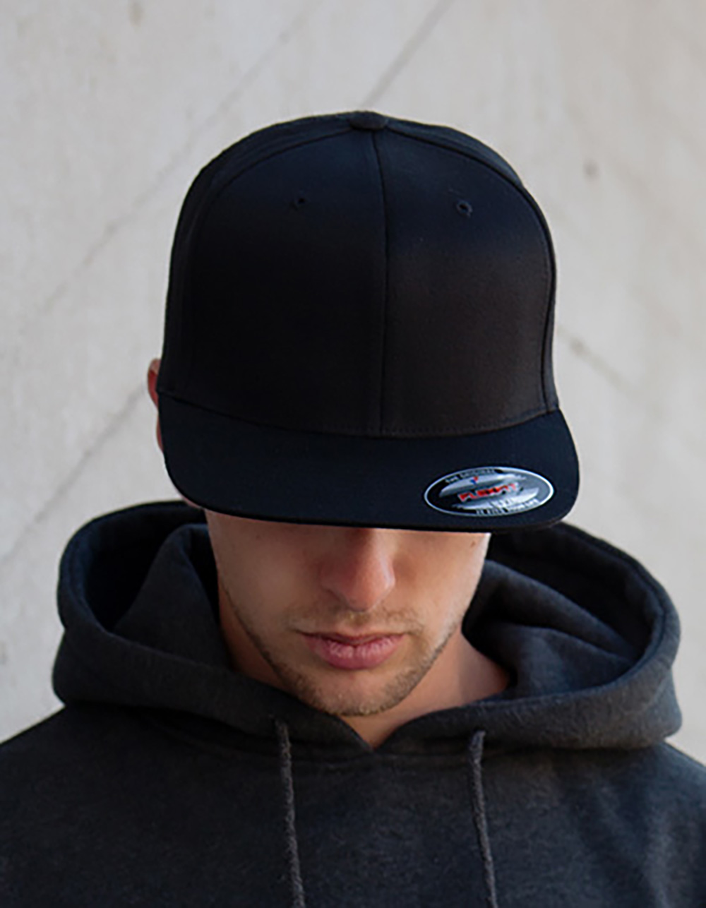 6277FV-Model1 Flexfit Flat Visor 6277FV