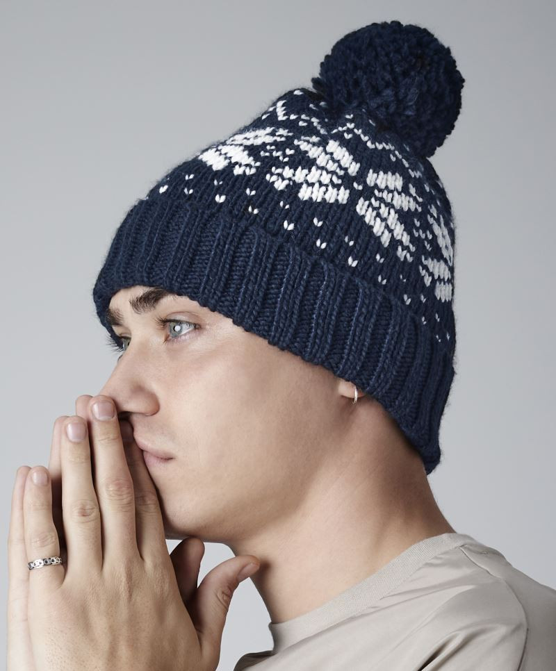 Fair Isle Snowstar® Beanie B456 Fair Isle Snowstar® Beanie B456