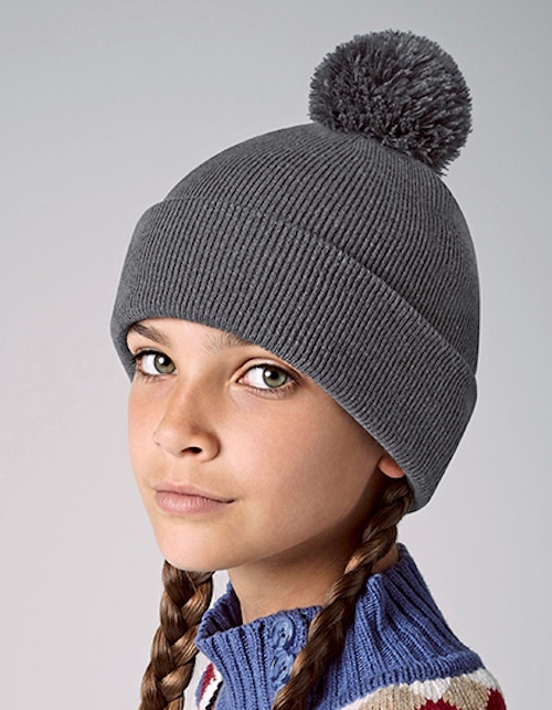 Junior Original Pom Pom Beanie Beechfield CB426B Junior Original Pom Pom Beanie Beechfield CB426B