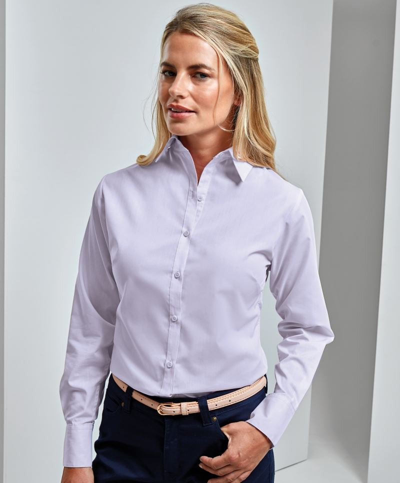 Premier PR300 Popeline Bluse langarm Premier PR300 Popeline Bluse langarm