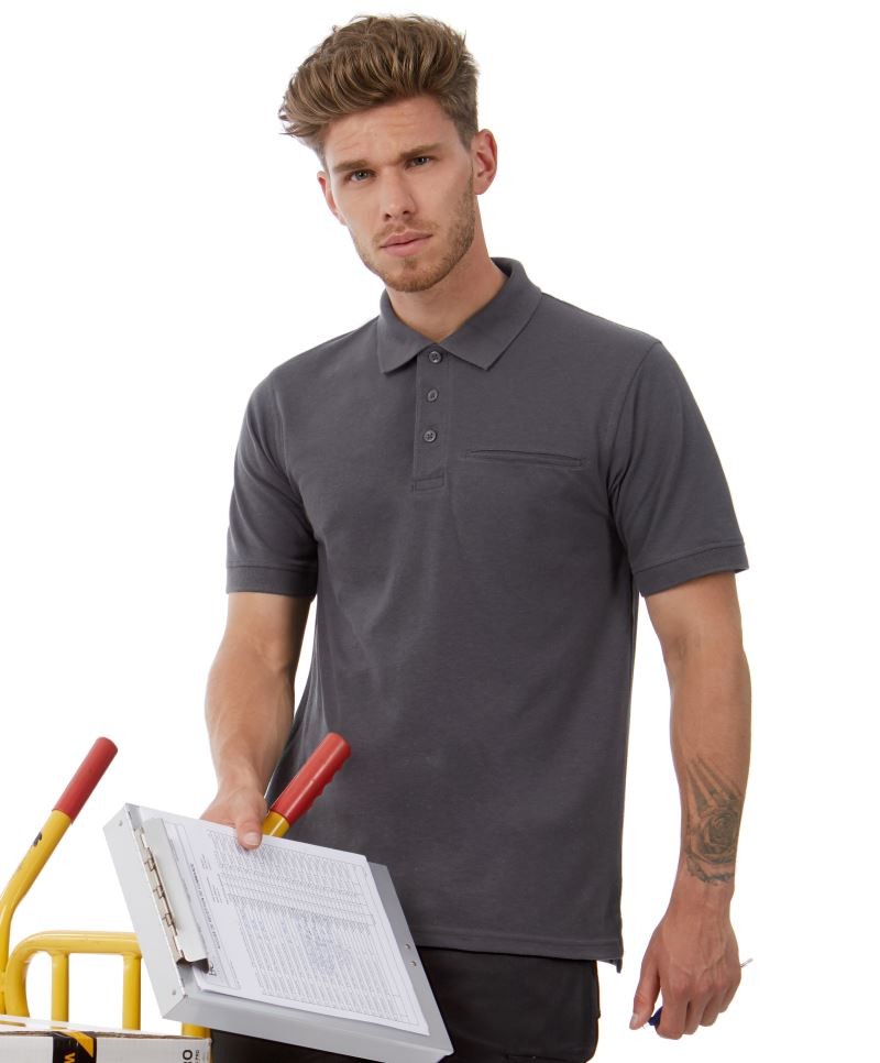 010C11-Model B&C Piqué Polo Energy Pro C11