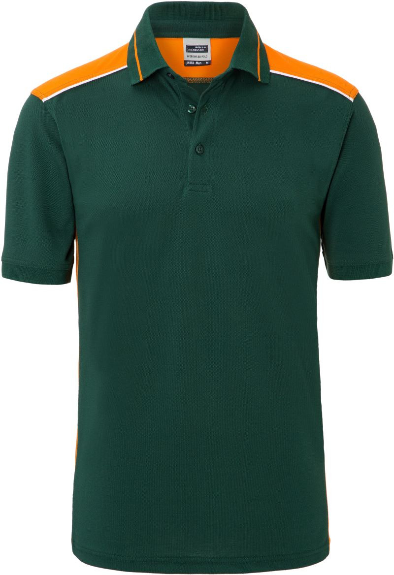 Men's Workwear Polo Color James&Nicholson JN858 Men's Workwear Polo Color James&Nicholson JN858