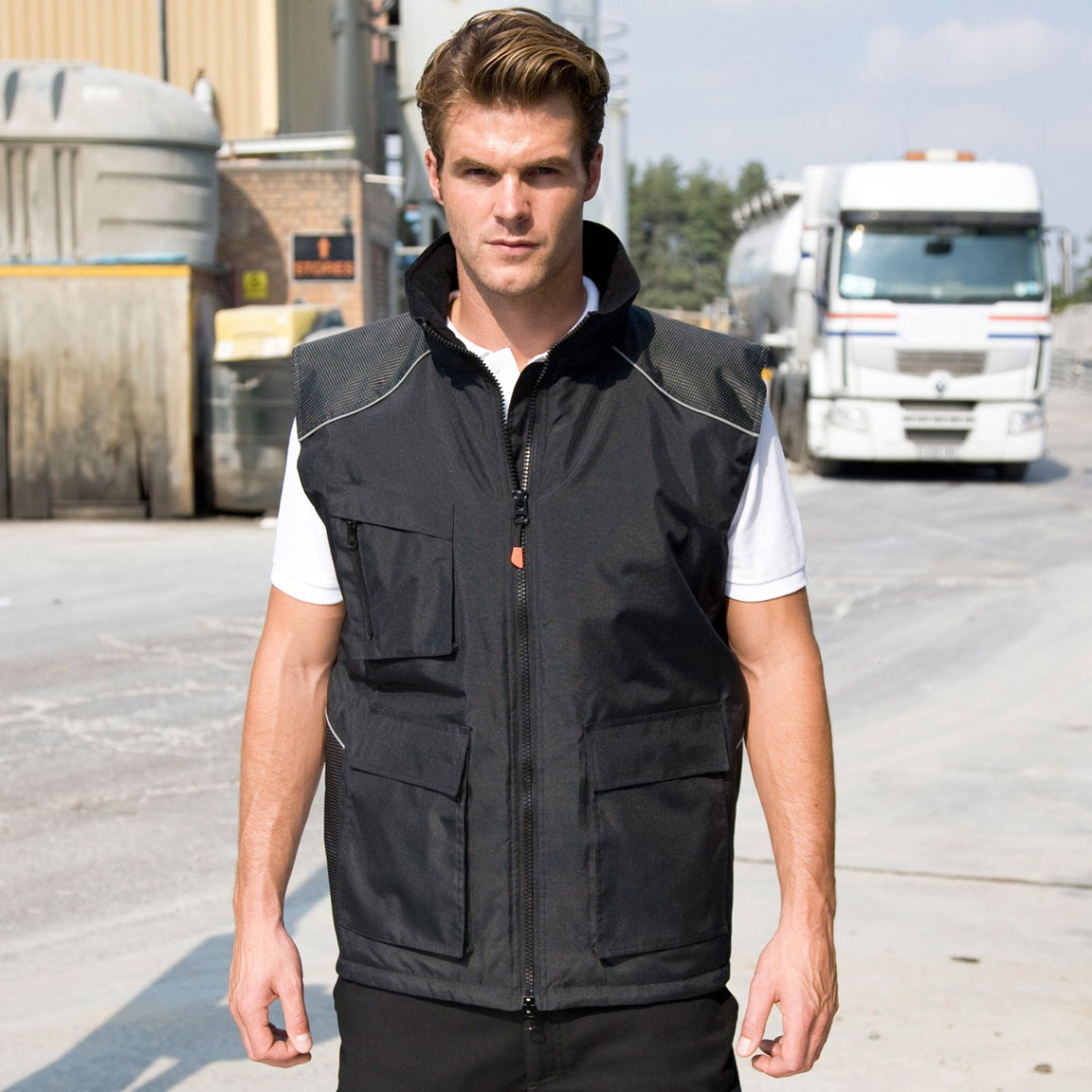 R306X_Workguard_2013_cropped Vostex Bodywarmer WorkGuard RT306