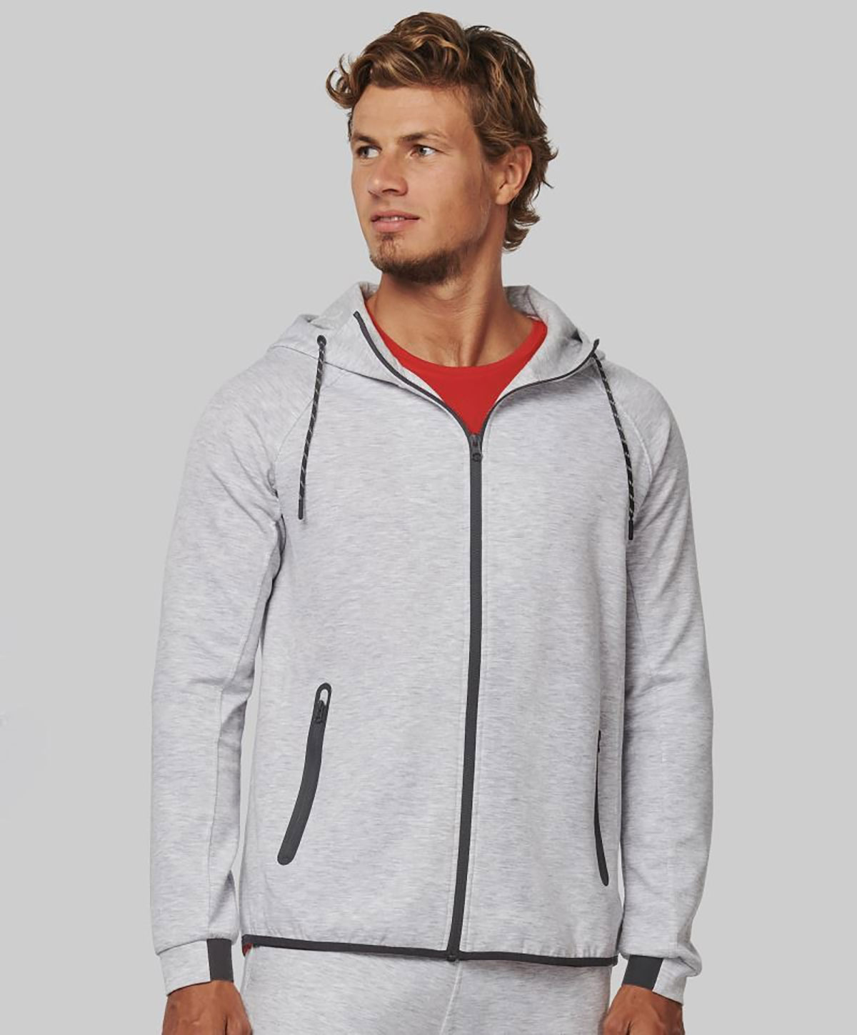 PA358-det1 Men's Performance Hoodie Kariban ProAct PA358