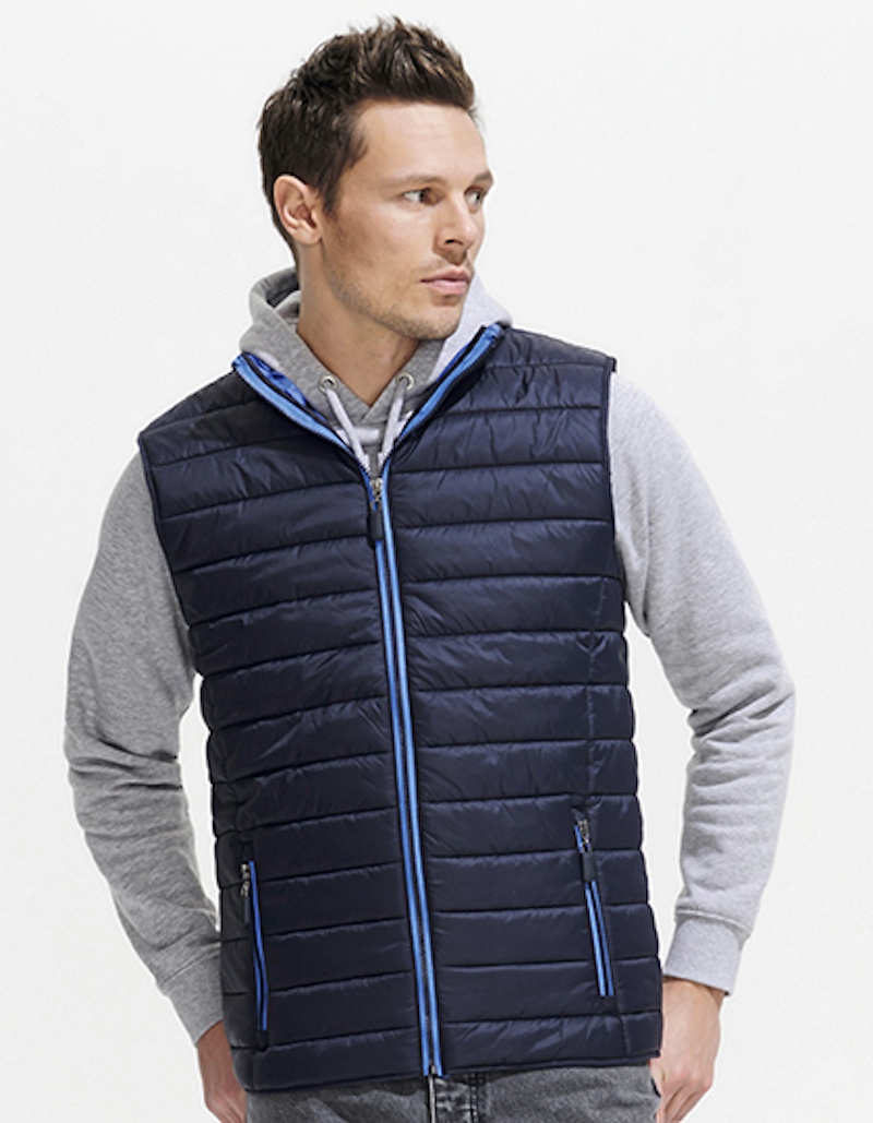 Men`s Lightweight Bodywarmer Wave Sol's 1436