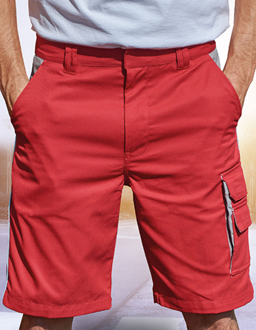 CR481-foto Contrast Work Shorts Carson CR481