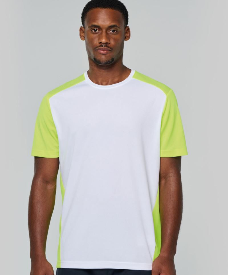 Herren Kontrast Sport Shirt Proact PA4014 Herren Kontrast Sport Shirt Proact PA4014
