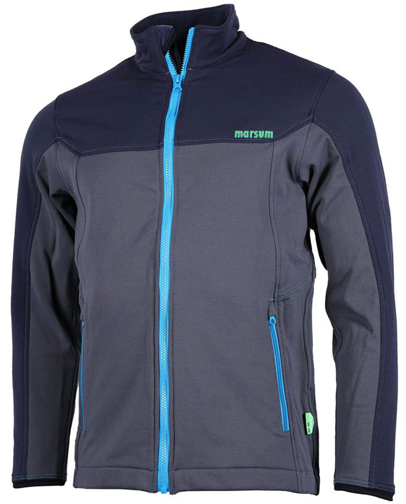 Fleecejacke Goldau marsum grün & stark MA1024 Fleecejacke Goldau marsum grün & stark MA1024
