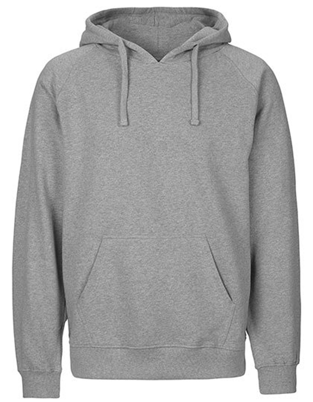 NET63101-sportsgrey Neutral NET63101 Heavy Organic IC Hooded Sweater "Tiger"
