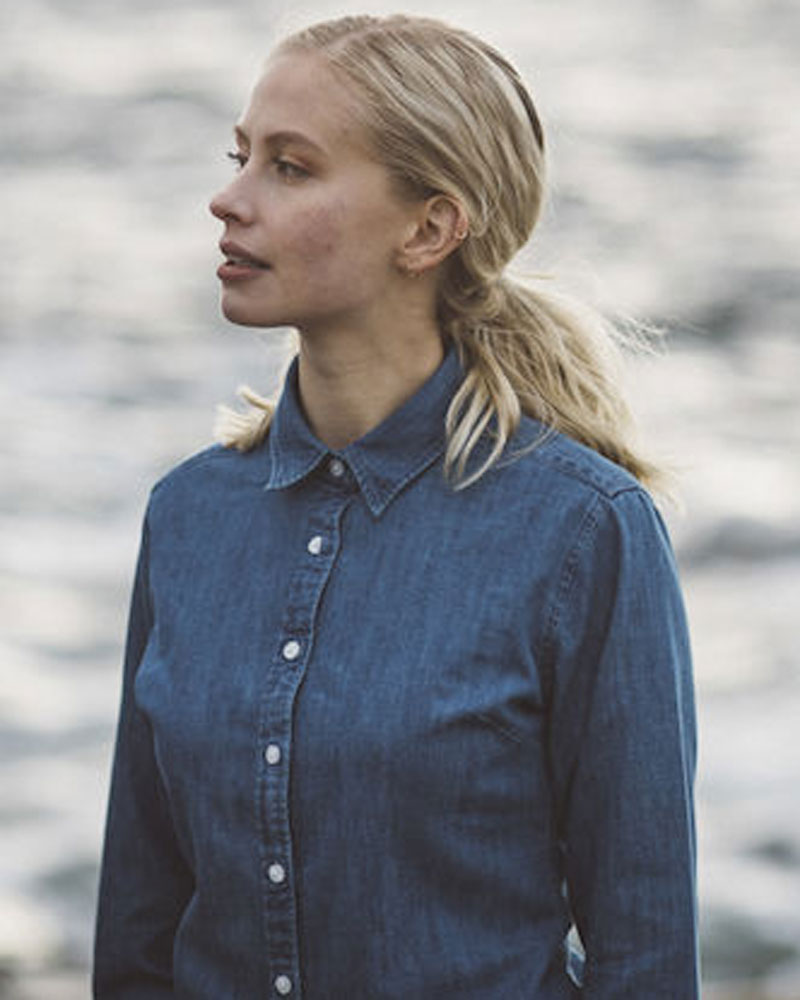 141035-Lady Cottover 141035 Denim Lady 100% Organic Baumwolle