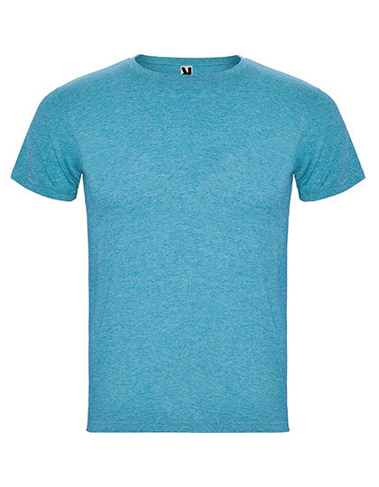 RY6660-heatherturquoise Fox T-Shirt Roly 6660