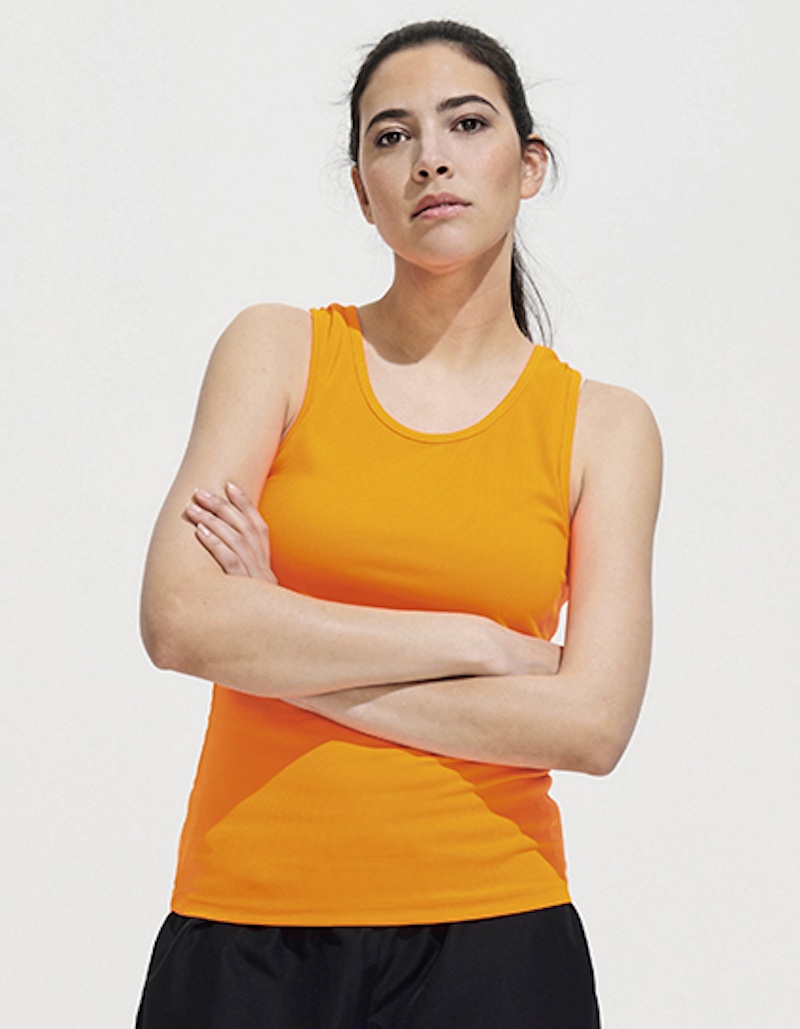 Women`s Sports Tank Top Sporty Sol's 02117 Women`s Sports Tank Top Sporty Sol's 02117