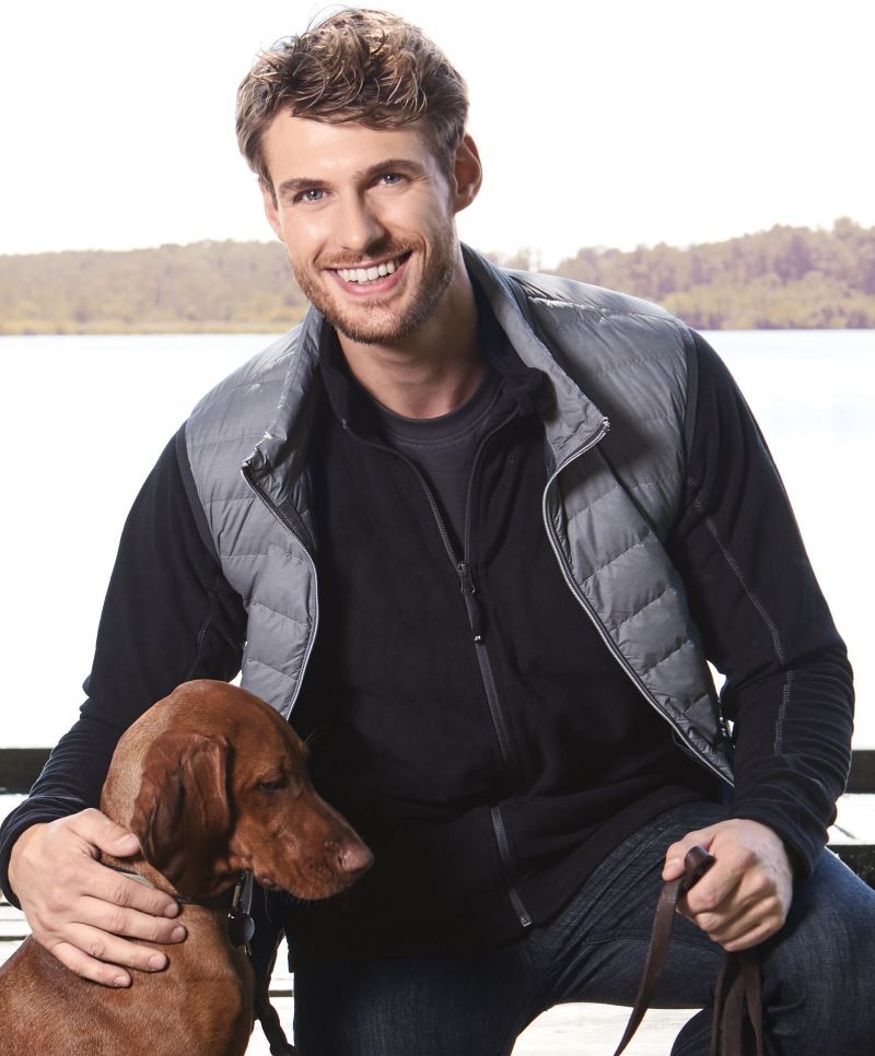 JN1138-foto Herren Daunen Bodywarmer James&Nicholson JN1138